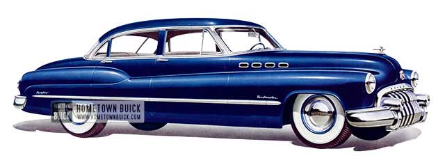 1950 Buick Roadmaster Tourback Sedan - Model 72