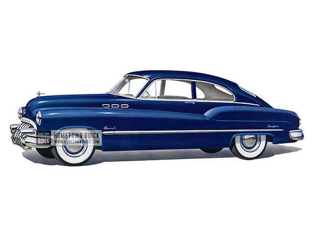 1950 Buick Special Jetback Sedanet - Model 46D HB