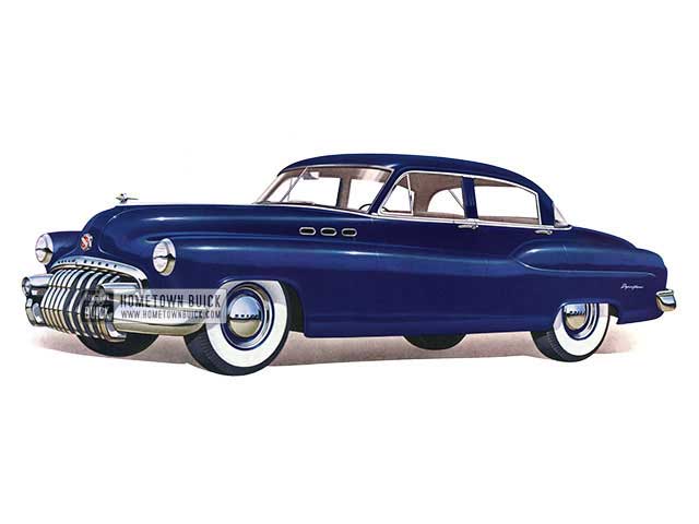 1950 Buick Special Tourback Sedan - Model 41 HB