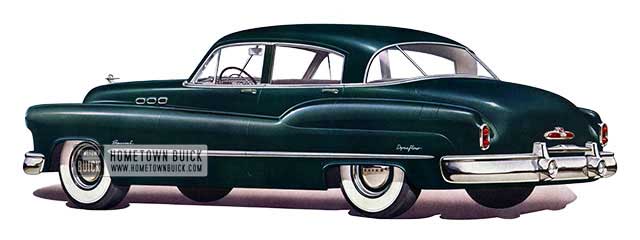 1950 Buick Special Tourback Sedan - Model 41D