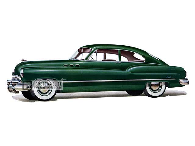 1950 Buick Super Jetback Sedanet - Model 56S HB