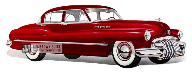 1950 Buick Super Tourback Sedan - Model 51