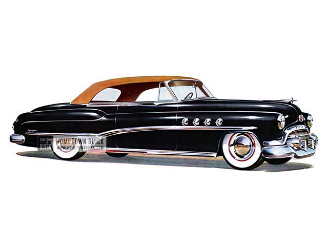 1951 Buick Roadmaster Convertible - Model 76C HB