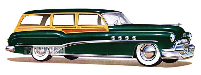 1951 Buick Roadmaster Estate Wagon - Model 79