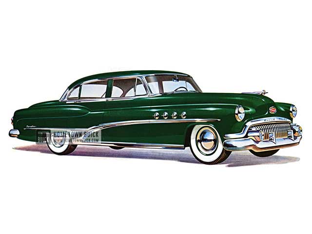 1951 Buick Roadmaster Sedan - Model 72R HB