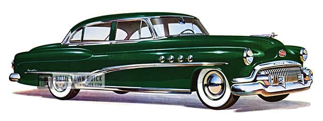 1951 Buick Roadmaster Sedan - Model 72R