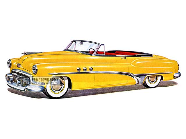 1951 Buick Super Convertible - Model 56C HB