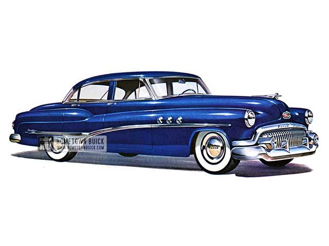 1951 Buick Super Riviera Sedan - Model 52 HB