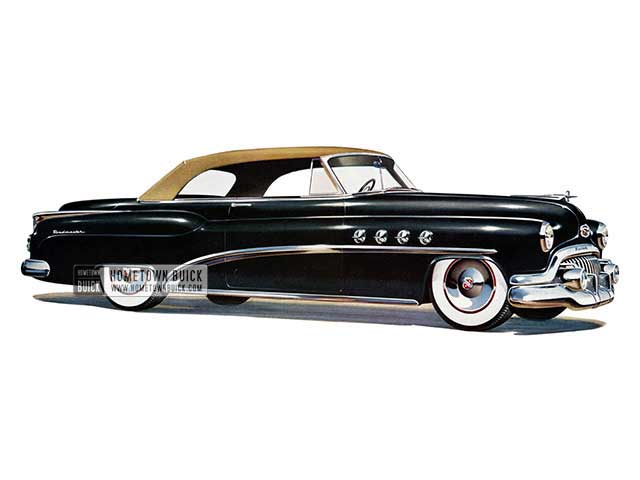 1952 Buick Roadmaster Convertible - Model 76C HB