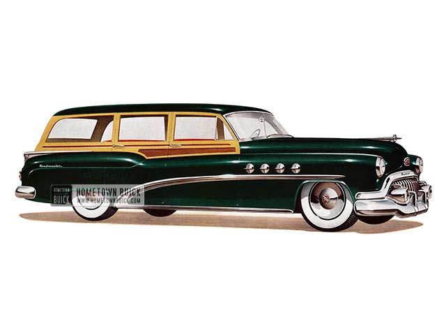 1952 Buick Roadmaster Estate Wagon - Model 79R HB