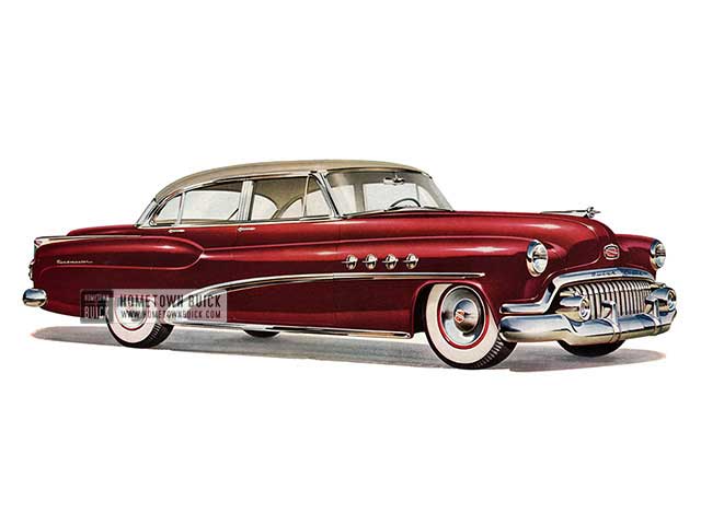 1952 Buick Roadmaster Sedan - Model 72R HB