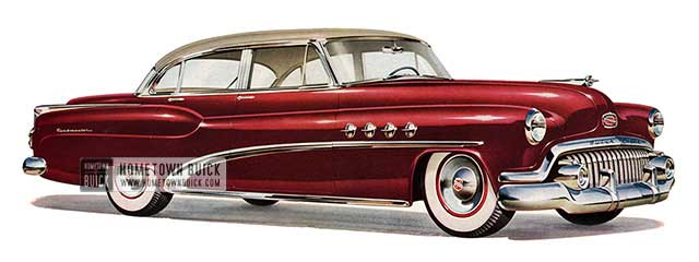 1952 Buick Roadmaster Sedan - Model 72R