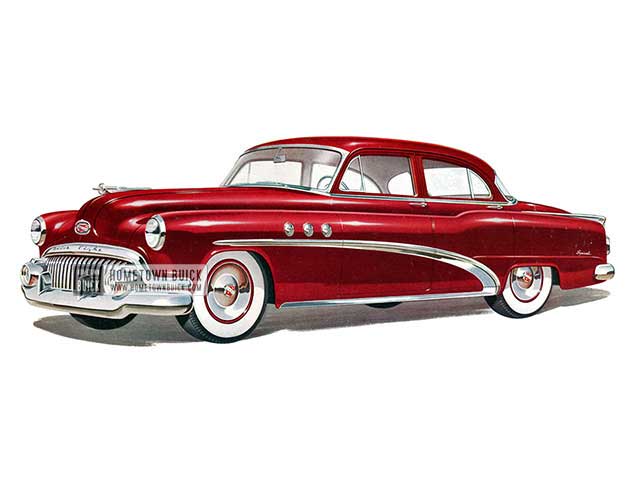 1952 Buick Special Tourback Sedan - Model 41D HB