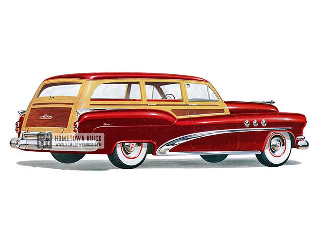 1952 Buick Super Estate Wagon - Model 59 HB