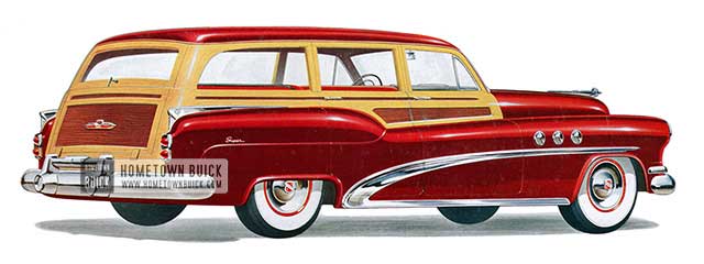 1952 Buick Super Estate Wagon - Model 59