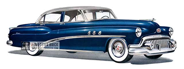 1952 Buick Super Sedan - Model 52