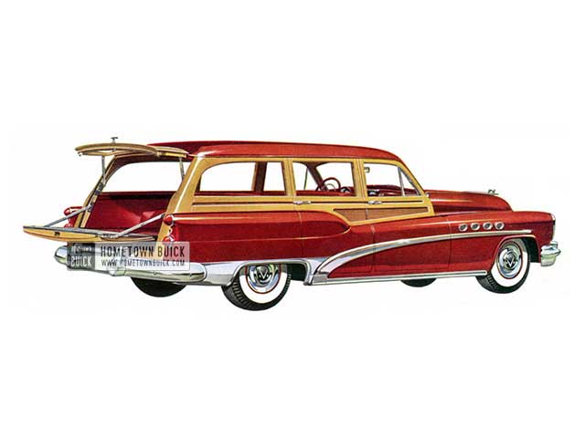 1953 Buick Roadmaster Estate Wagon - Model 79R HB