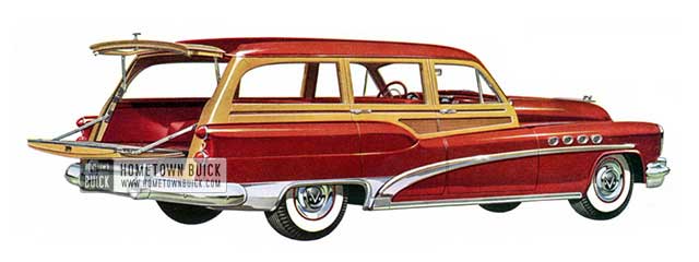 1953 Buick Roadmaster Estate Wagon - Model 79R