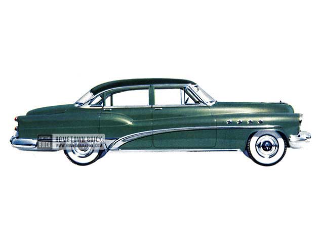 1953 Buick Roadmaster Riviera Sedan - Model 72R HB