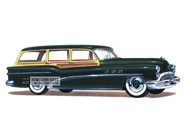 1953 Buick Super Estate Wagon - Model 59 HB