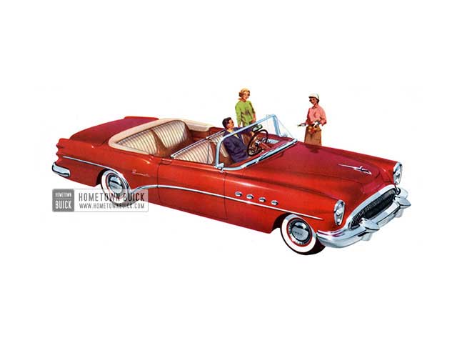 1954 Buick Roadmaster Convertible - Model 76C HB