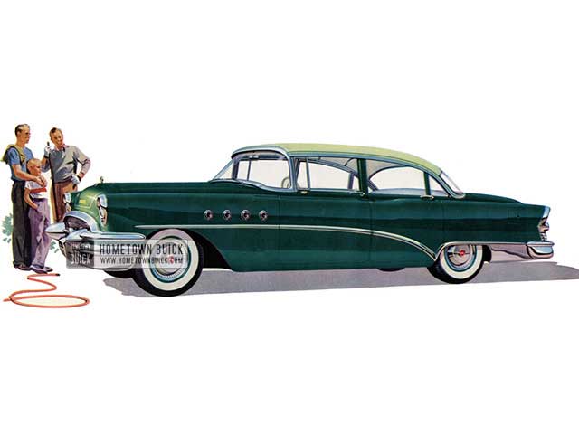 1955 Buick Roadmaster Sedan - Model 72 HB