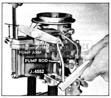 1956 Buick Accelerator Pump Adjustment