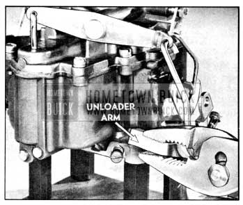 1956 Buick Adjusting Choke Unloader
