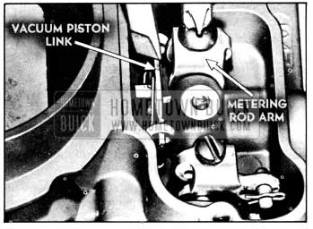 1956 Buick Adjusting Metering Rods