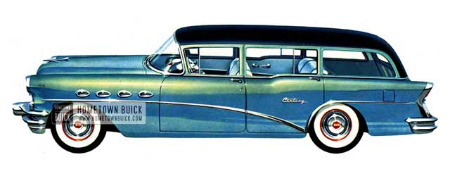 1956 Buick Century Estate Wagon - Model 69