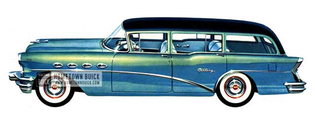 1956 Buick Century Estate Wagon - Model 69