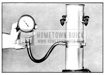 1956 Buick Checking Pump Pressure