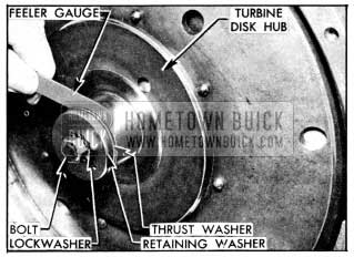 1956 Buick Checking Turbine Clearance