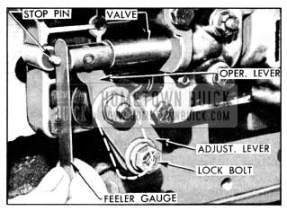 1956 Buick Control Valve Linkage Adjustments