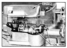 1956 Buick Countershaft Lubrication-Carter 4-Barrel