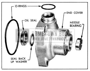 1956 Buick End Cover Bearing and Seals Assembly