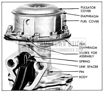 1956 Buick Fuel Section of Pump
