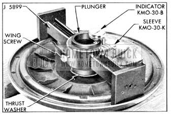 1956 Buick Gauge J 5899 on Pump Cover