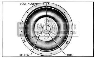1956 Buick Location of Driving Bolt Holes