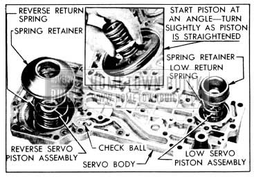 1956 Buick Parts Installed in Servo Body