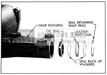 1956 Buick Pitman Shaft Seal Assembly