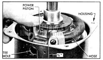 1956 Buick Position of Piston in Housing