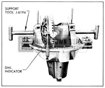 1956 Buick Positioning Differential for Correct Backlash