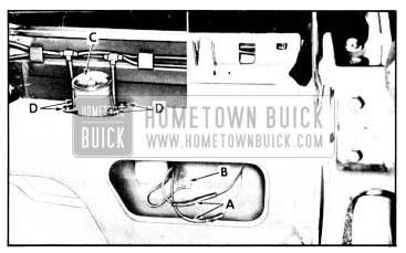 1956 Buick Pump and Motor Connections