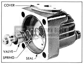 1956 Buick Pump Cover and Control Valve