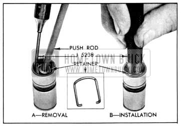 1956 Buick Removing and Installing Plunger Retainer