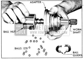 1956 Buick Removing Balls from Ball Nut