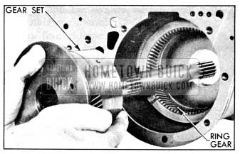 1956 Buick Removing Planetary Gear Set