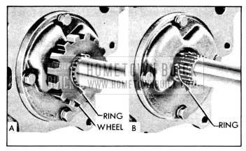 1956 Buick Removing Ratchet Wheel Retaining Ring