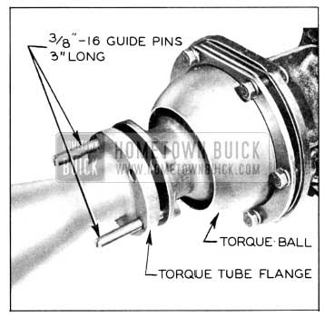 1956 Buick Removing Torque Tube from Torque Ball